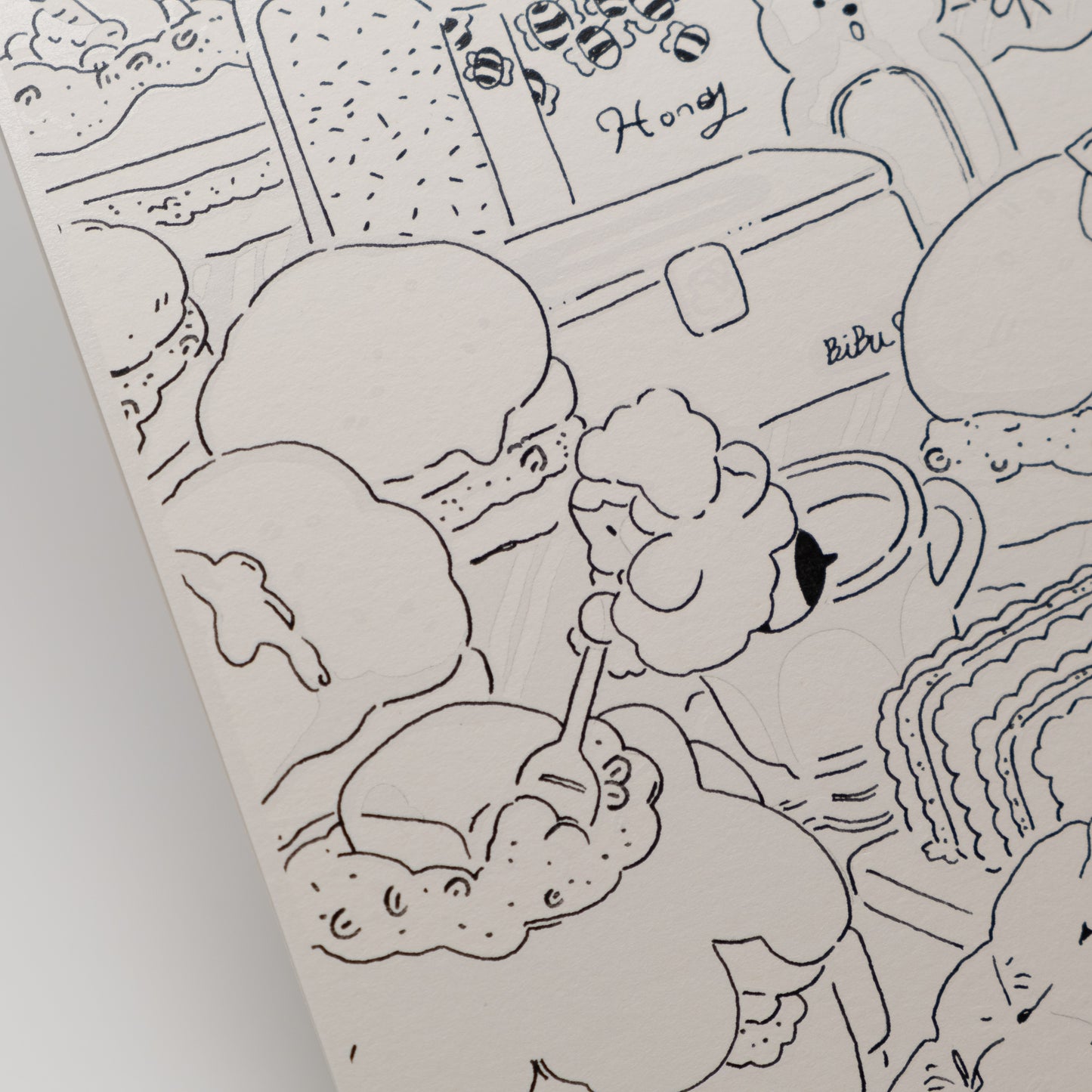 Candle Canvas 01: Bread Fairies' Picnic