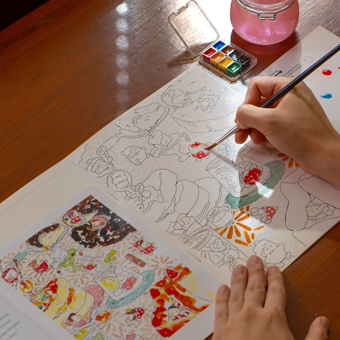 Candle Canvas 01: Bread Fairies' Picnic
