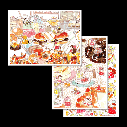 Candle Canvas 01: Bread Fairies' Picnic