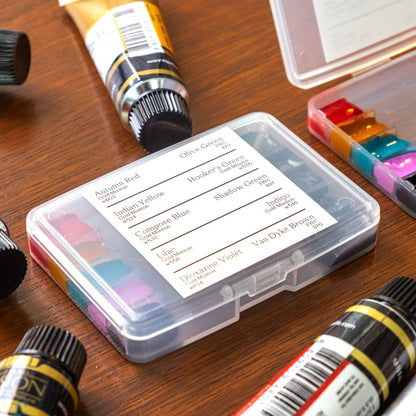 White Watercolor Coloring Kit
