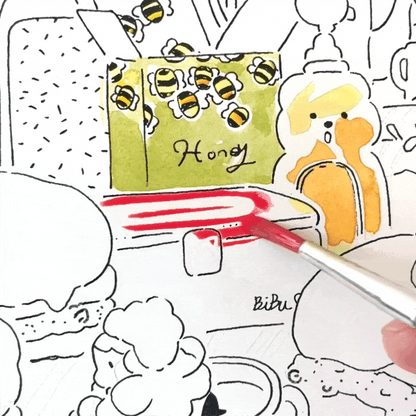Candle Canvas 01: Bread Fairies' Picnic